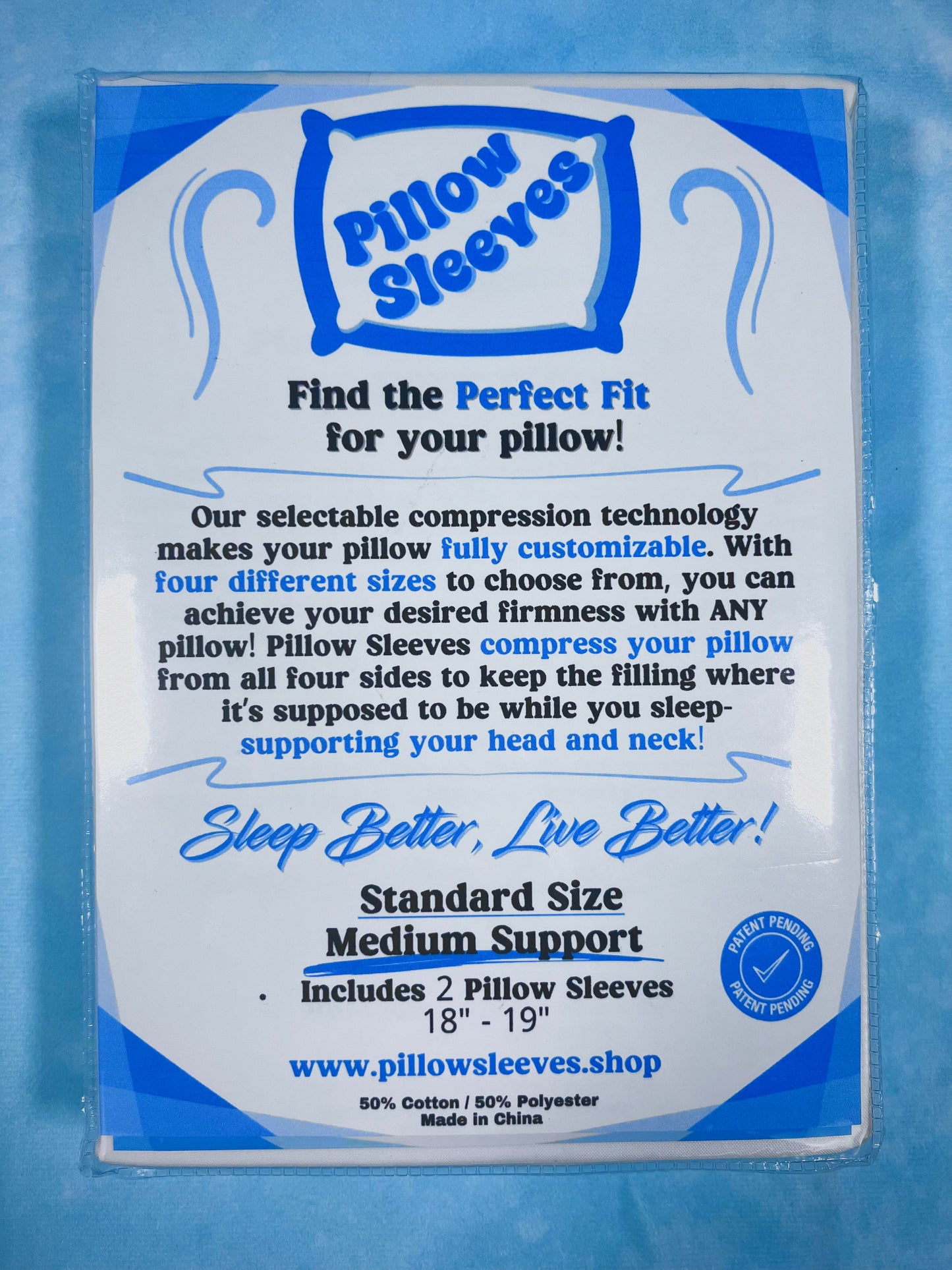 Pillow Sleeves - Two Pack